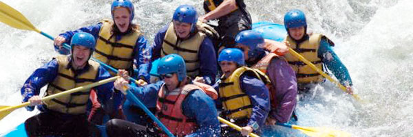 Outdoor Team Building Activities - Rafting