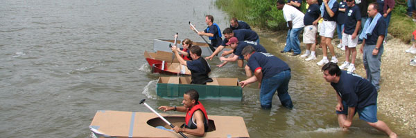 cardboard boat competition 