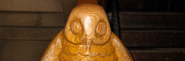 Wooden Owl 